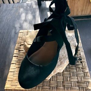 Brash | Ankle Wrap Ballerina Flats